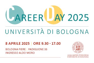 Career Day 2025 - 8 aprile 2025 - padiglione 33 BolognaFiere